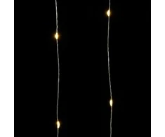 LED lempučių girlianda, šiltos baltos spalvos, 15m