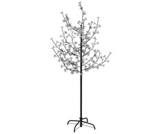 LED medis su vyšnių žiedais, 150cm, 120 šiltų baltų LED