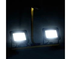 LED prožektorius su rankena, šaltos baltos spalvos, 2x30W