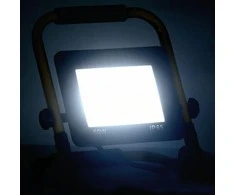 LED prožektorius su rankena, šaltos baltos spalvos, 50W