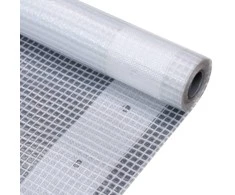 Leno tentai, 2vnt., baltos spalvos, 2x6m, 260g/m²