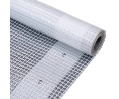 Leno tentas, baltas, 4x8 m, 260 g/m²