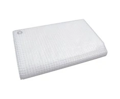 Leno tentas, baltos spalvos, 8x10m, 140g/m²
