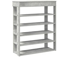 Lentyna batams, Concrete Oak 80x30x98cm, apdirbta mediena