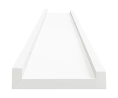 Lentynos nuotraukų rėmeliams, 2vnt., baltos, 80x9x3cm, MDF