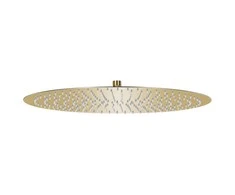 Lietaus dušo galvutė, auksinė, 50cm, nerūdijantis plienas