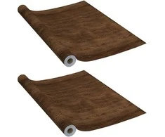 Lipnios plėvelės baldams, 2vnt., ąžuolo, 500x90cm, PVC