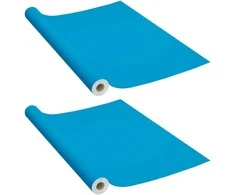 Lipnios plėvelės baldams, 2vnt., mėlynos, 500x90cm, PVC