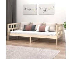 Lova, 90x200cm, pušies medienos masyvas