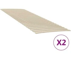 Lovos grotelės su 48 lentjuostėmis, 2vnt., 70x200cm