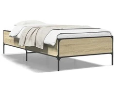 Lova Lovos rėmas, ąžuolo, 100x200cm, apdirbta mediena ir metalas