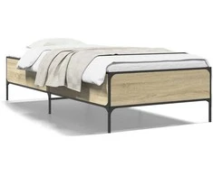 Lova Lovos rėmas, ąžuolo, 90x200cm, apdirbta mediena ir metalas