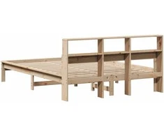 Lovos rėmas be čiužinio, 140x200cm, pušies medienos masyvas