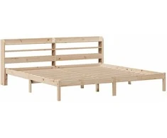 Lova Lovos rėmas be čiužinio, 200x200cm, pušies medienos masyvas