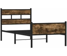 Lova Lovos rėmas be čiužinio, dūminis, 90x190cm, apdirbta mediena