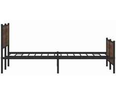 Lova Lovos rėmas be čiužinio, rudas ąžuolo, 183x213cm, metalas