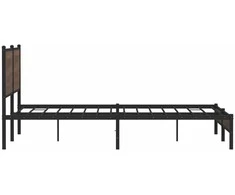 Lova Lovos rėmas be čiužinio, rudas ąžuolo, 183x213cm, metalas