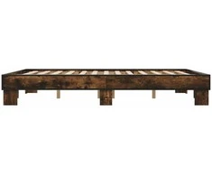 Lova Lovos rėmas, dūminio ąžuolo, 150x200cm, mediena ir metalas