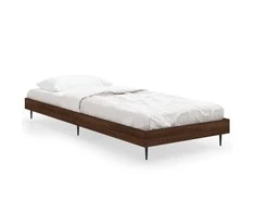 Lova Lovos rėmas be čiužinio, dūminis, 75x190cm, apdirbta mediena