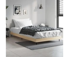 Lova Lovos rėmas be čiužinio, sonoma, 90x190cm, apdirbta mediena
