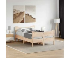 Lova Lovos rėmas su galvūgaliu, 120x200cm, pušies medienos masyvas