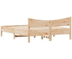 Lovos rėmas be čiužinio, 160x200cm, pušies medienos masyvas