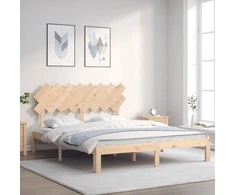 Lova Lovos rėmas be čiužinio, 160x200cm, pušies medienos masyvas