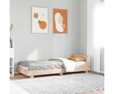 Lova Lovos rėmas be čiužinio, 90x190cm, pušies medienos masyvas