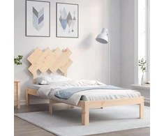 Lova Lovos rėmas be čiužinio, 90x200cm, pušies medienos masyvas