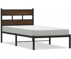 Lova Lovos rėmas su galvūgaliu/be čiužinio, ruda, 107x203cm