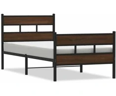 Lova Lovos rėmas su galvūgaliu ir kojūgaliu/be čiužinio, 75x190cm