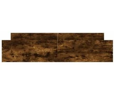 Lovos rėmas su galvūgaliu ir kojūgaliu, dūminis, 200x200cm