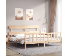 Lova Lovos rėmas su galvūgaliu, medienos masyvas, itin didelis