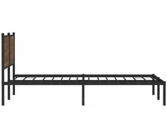 Lova Lovos rėmas be čiužinio, rudas ąžuolo, 183x213cm, metalas
