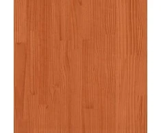Lovos rėmas su galvūgaliu, vaško rudas, 160x200cm, pušis