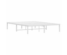 Lova Metalinis lovos rėmas, baltos spalvos, 140x190 cm