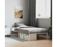 Lova Metalinis lovos rėmas, baltos spalvos, 107x203 cm