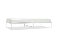 Lova Metalinis lovos rėmas, baltos spalvos, 107x203 cm