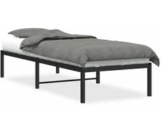 Lova Metalinis lovos rėmas, juodos spalvos, 75x190cm