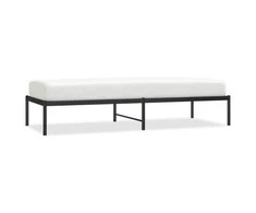 Lova Metalinis lovos rėmas, juodos spalvos, 75x190cm