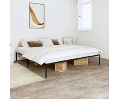 Lova Metalinis lovos rėmas, juodos spalvos, 183x213cm