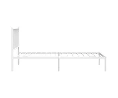 Lova Lovos rėmas be čiužinio, baltas, 75x190cm, metalas