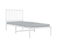 Lova Lovos rėmas be čiužinio, baltas, 75x190cm, metalas