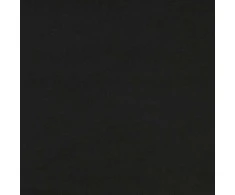 Osmanų lovos rėmas su čiužiniais, juodas, 200x200cm, aksomas