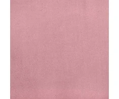 Osmanų lovos rėmas su čiužiniais, rožinis, 120x200cm, aksomas