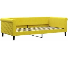 Lova Sofa, geltonos spalvos, 100x200cm, aksomas