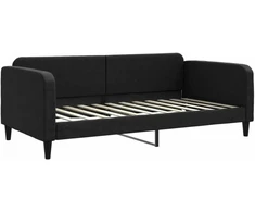 Lova Sofa, juodos spalvos, 100x200cm, audinys
