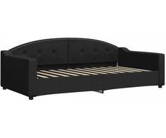 Sofa, juodos spalvos, 100x200cm, audinys