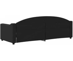 Lova Sofa, juodos spalvos, 80x200cm, audinys
