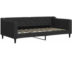 Lova Sofa, juodos spalvos, 90x190cm, audinys